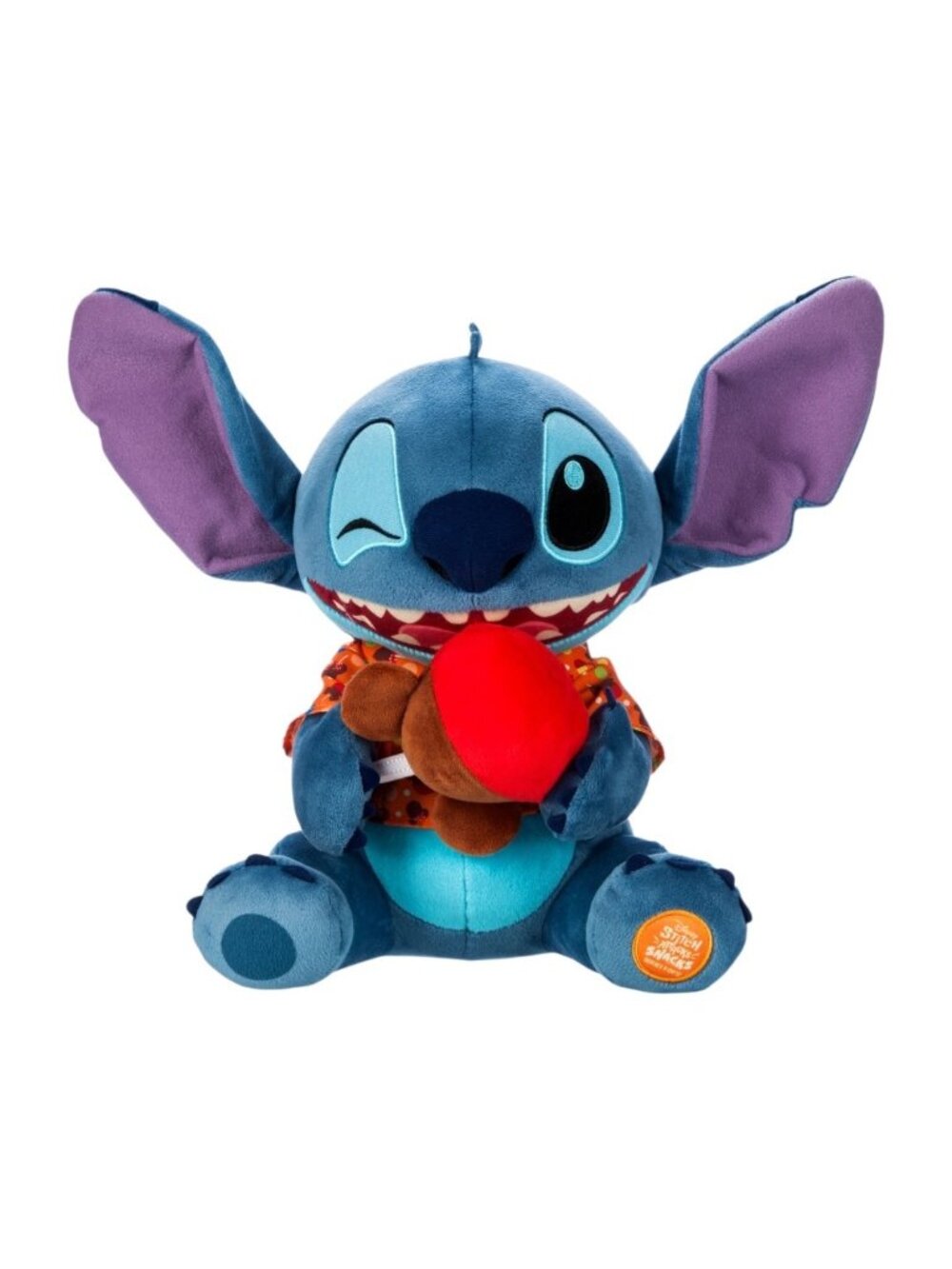 Disney Store Stitch Attacks Snacks Candy Apple September Limited Release Plush